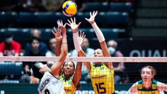 Vóley: Las Panteras no pudieron contra Brasil en su debut en el Preolímpico de Tokio