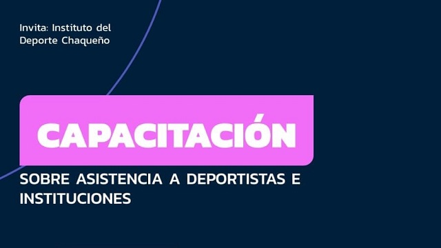 Nueva capacitación del Instituto del Deporte Chaqueño, esta vez en Castelli
