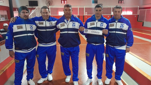 Chaco clasifico a octavos de final del torneo Argentino de Bochas 