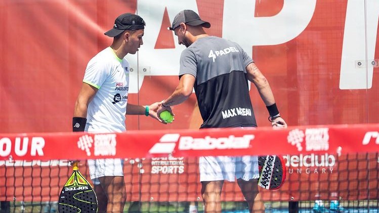 Pádel: Relis Ferreyra y Max Moreau avanzan a octavos en el Hungarian Open