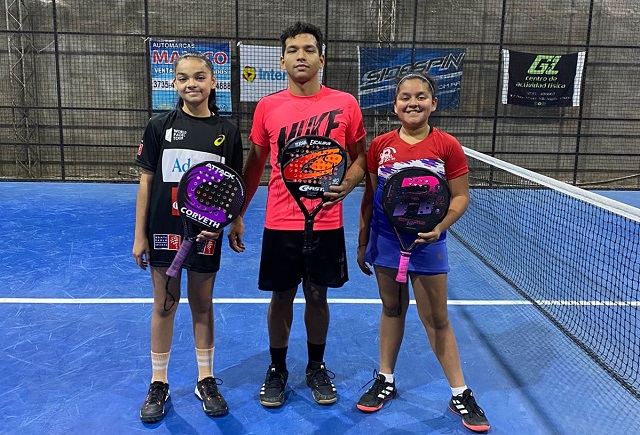 Pádel: Morena Cardozo y Zaira Sandoval presentes en la 4° etapa del selectivo de Menores