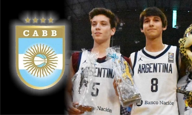 Dos chaqueños integran la lista de la selección para el Mundial sub-17 de básquet