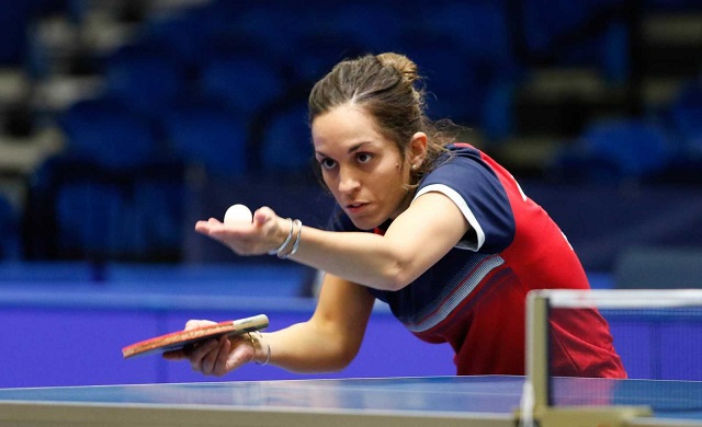 La chaqueña Ana Codina se consagró en el Campeonato Argentino de Tenis de Mesa