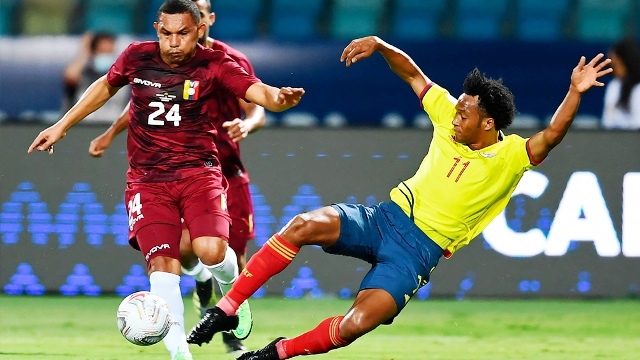 Colombia no tuvo ritmo y se quedó con un empate ante Venezuela