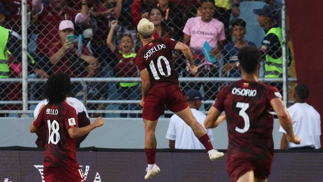 Eliminatorias 2026: Recital de Soteldo y gran goleada de Venezuela a Chile