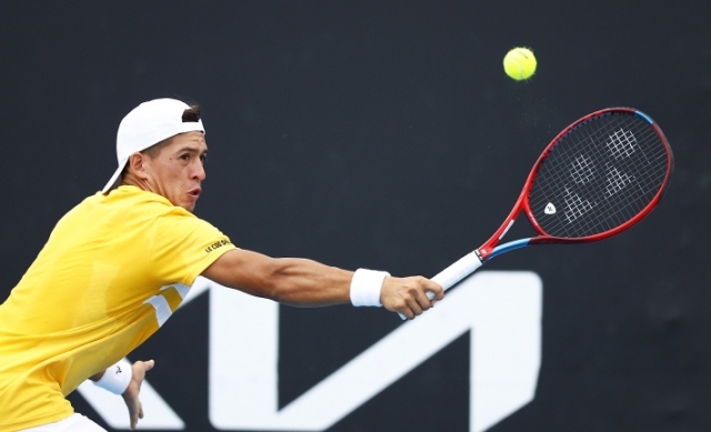 Báez, la otra alegría albiceleste en Australia con su estreno triunfal en un Grand Slam