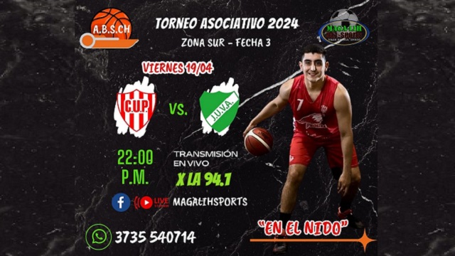 Asociativo de básquet 2024 - Esta noche Progre recibe a Juva