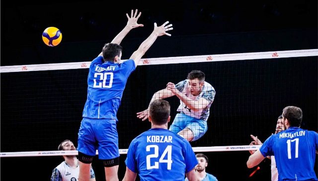 Liga de las Naciones: La Selección Argentina cayó frente a Rusia en cuatro sets