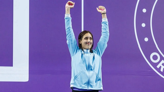 Agostina Hein hizo historia consagrándose campeona del mundo junior en 400 metros combinados