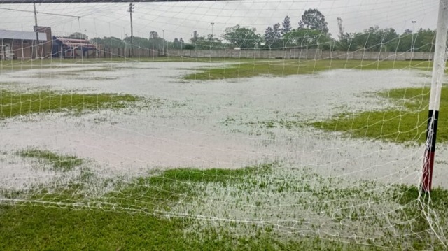 Sub 15: Por intensas lluvias se suspendio el Provincial que debía jugarse en Las Palmas