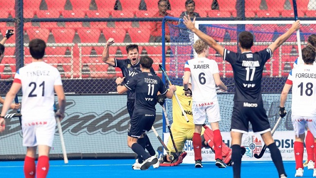 Mundial de Hockey: Los Leones lograron un épico empate ante Francia y clasificaron a los octavos