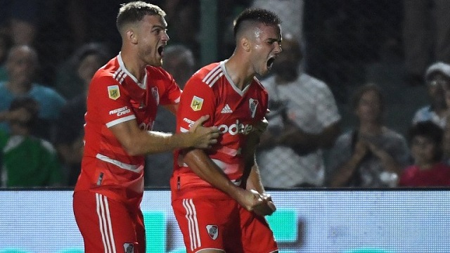 River le ganó a Sarmiento y es el líder de la Liga Profesional