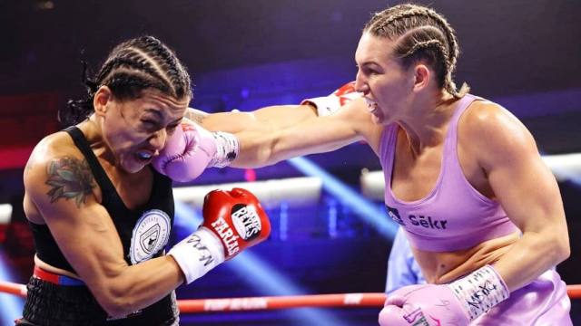 Érica Farías perdió ante Mikaela Mayer y se quedó sin título del mundo
