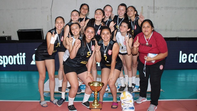 Un Sokol demoledor, ganó la Copa Argentina de Vóley Sub14