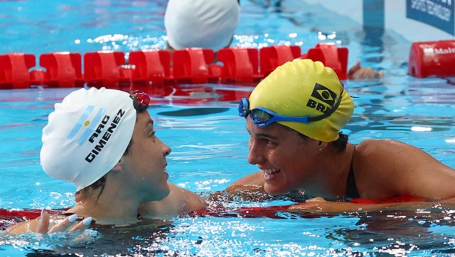Natación: Dos medallas, una de oro, para la chaqueña Daniela Giménez sus últimos Juegos Parapanamericanos