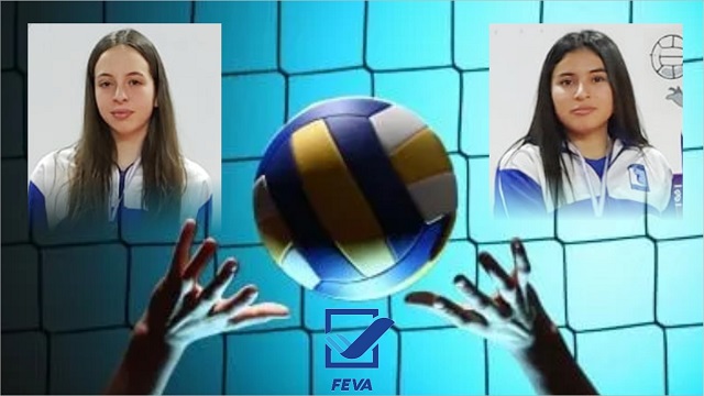 Bianca Kisur y Guadalupe Salto convocadas a la Selección Argentina Sub17 de Vóley