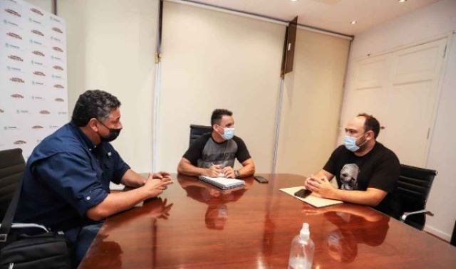 Lotería Chaqueña avanza con importantes obras en el Club Atlético Alvear 