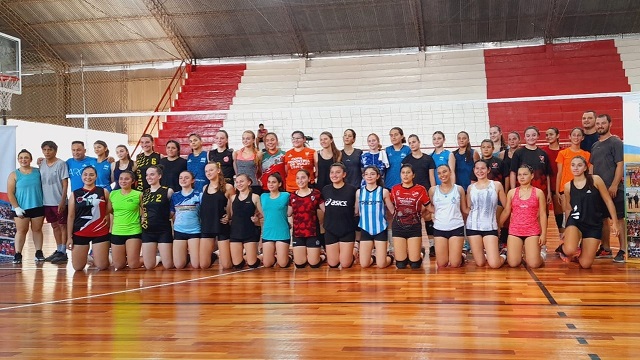 Vóley: Se realizo observación Pre-Selección Chaqueña Sub16