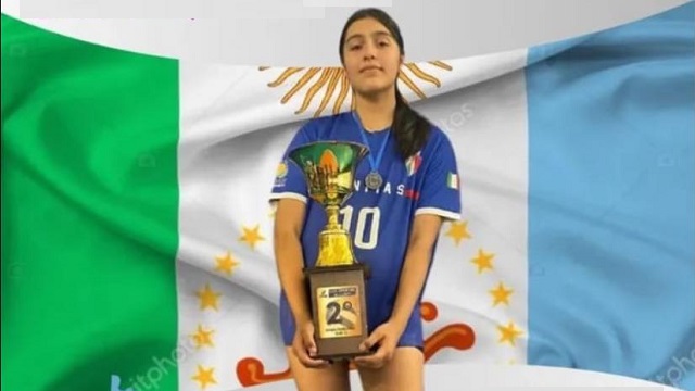 Vóley: La Sylvinense Valentina Muñoz Slavik integra la selección Chaqueña Sub14