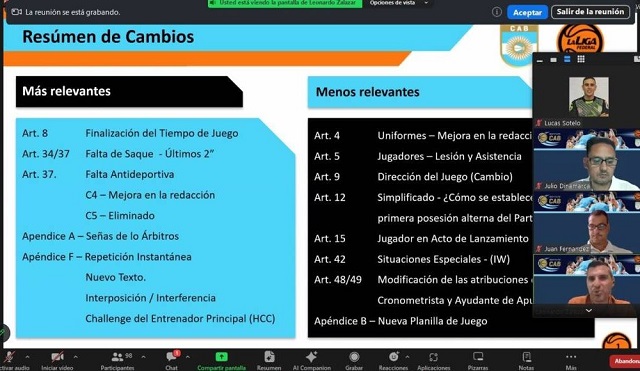 CAB: Árbitros y comisionados del NEA tuvieron su Clínica – Reválida de la temporada 2024 de la Liga Federal