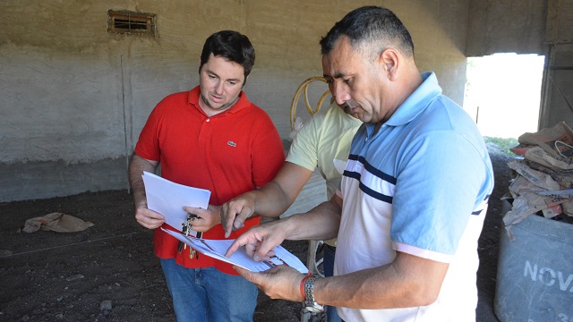 El Presidente del Instituto del Deporte Chaqueño visito el Cotton Rugby Club 