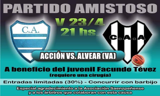 Asociación Saenzpeñense Aclara: "Partido No Autorizado", Cumplimiento de Decreto Provincial