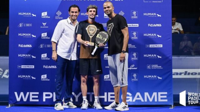 Pádel: El Castellense Stupa se coronó Campeón  en el Open de Toulouse