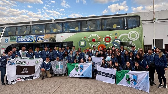 Selección Chaqueña de Cestoball rumbo al Campeonato Argentino en Misiones 