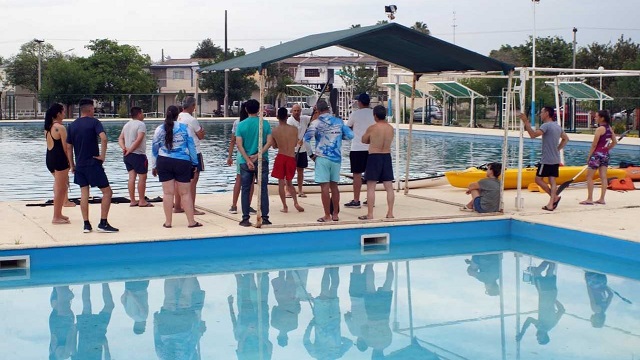 Deporte Inclusivo: Concurrido curso de paracanotaje en el Polideportivo “Jaime Zapata”