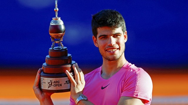 Tenis: Carlos Alcaraz se consagró campeón del Argentina Open tras vencer a Cameron Norrie