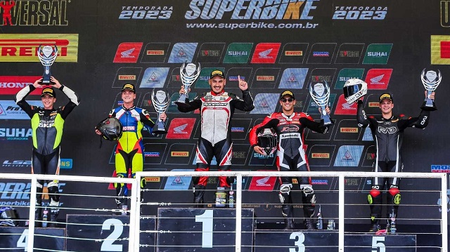 Súperbike: Gandola comenzó el torneo con un triunfo y va por el campeonato