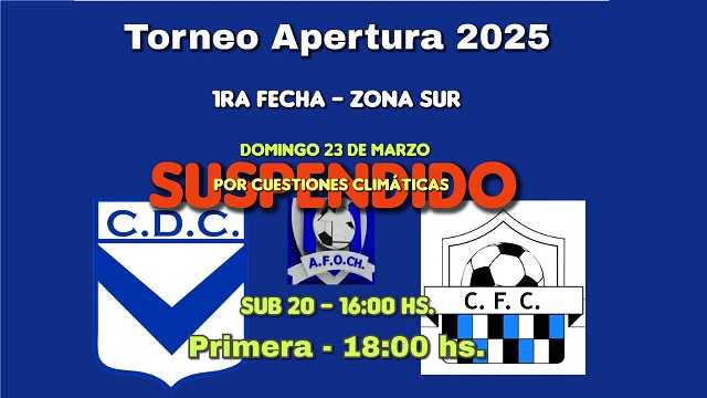 Apertura de Afoch 2025: Queda suspendido el partido entre Comercio y Camping FC por inclemencias del tiempo 