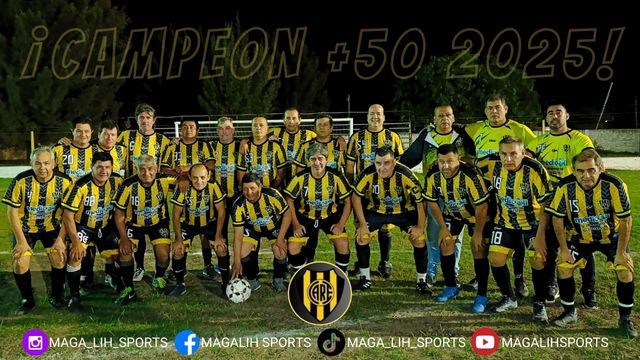 Veteranos +50 de Afoch: Escalada es el 1° Campeón del torneo de la Liga