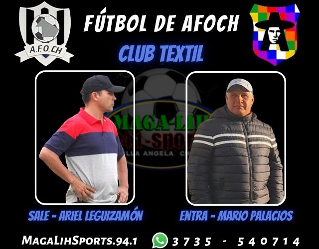 Ariel Leguizamón dejó de ser el Director Técnico de Textil