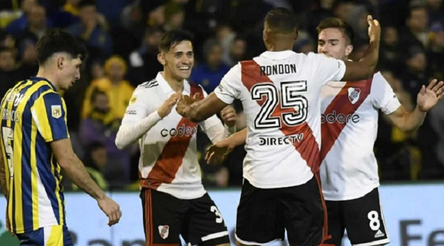 Liga Profesional: En un partidazo, River y Rosario Central quedaron a mano