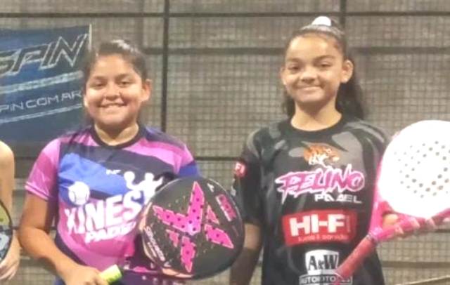 Pádel: Morena y Zaira en la 3° etapa del Selectivo de Menores en Mar del Plata