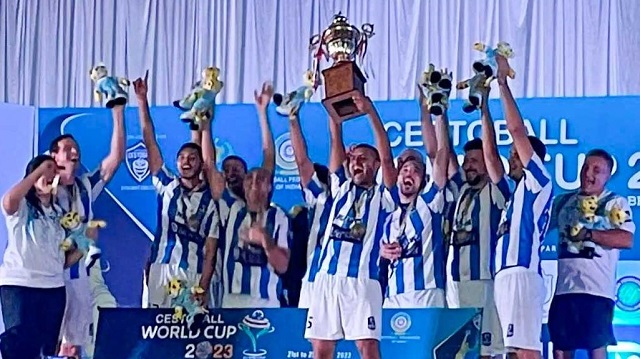 Los correntinos Ricardo Marturet, Bruno Fernández y Juliana Miño son campeones del mundo con el Cestoball