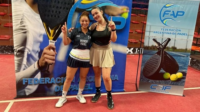P&aacute;del: Emilse De Arriba e Iv&oacute;n Romero la dupla Villangelense Campeona Nacional en C&oacute;rdoba 