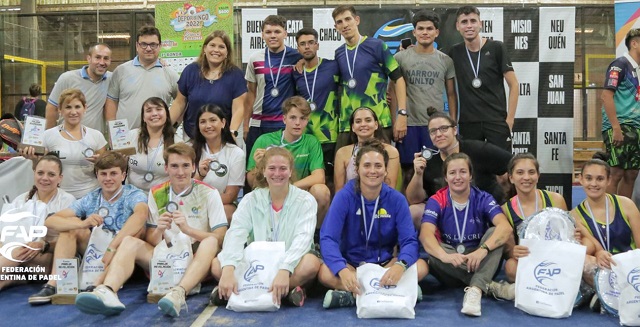 Pádel: Landriel y Aguirre, Campeones Nacionales, Chaco se quedó con la Copa por equipo