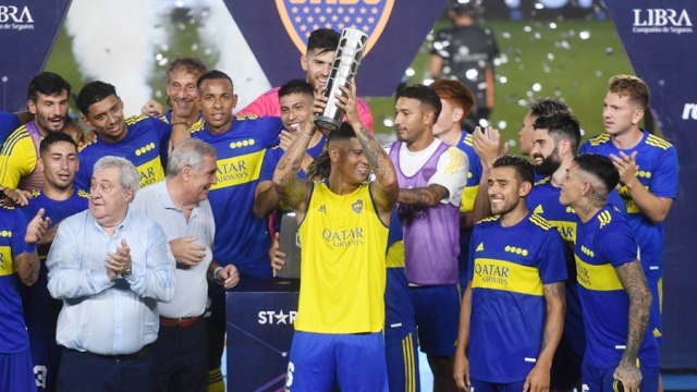 Boca venció a San Lorenzo y se quedó con el primer título del año