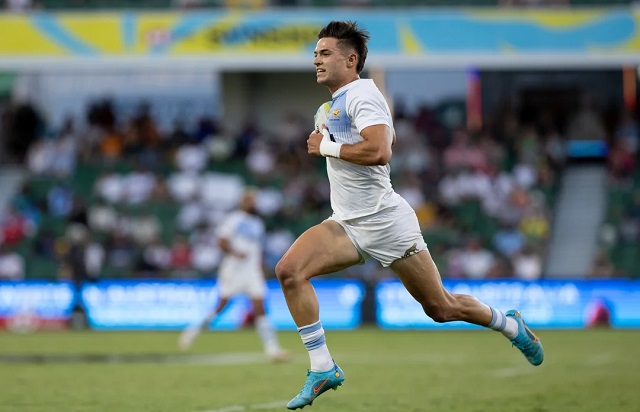 Los Pumas 7s dieron un paso más en el Rugby Seven de Perth y se clasificaron a las semifinales