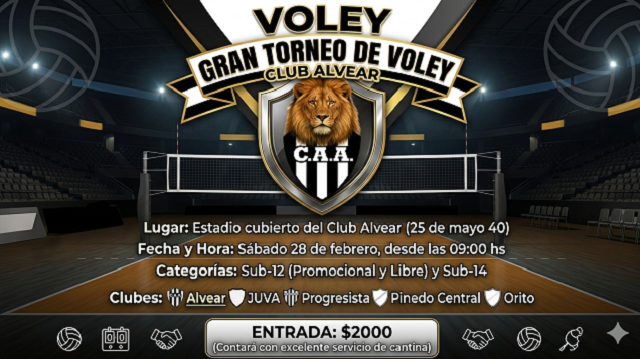V&oacute;ley: El V&oacute;ley formativo calienta motores en el Club Alvear 