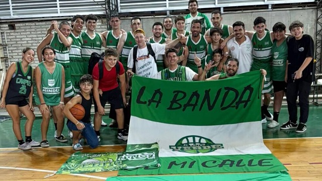 Liga Federal: Hindú lo supo jugar y volvió al triunfo en casa