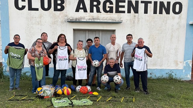 EL IDCH VISITO AL CLUB ARGENTINO DE MACHAGAI
