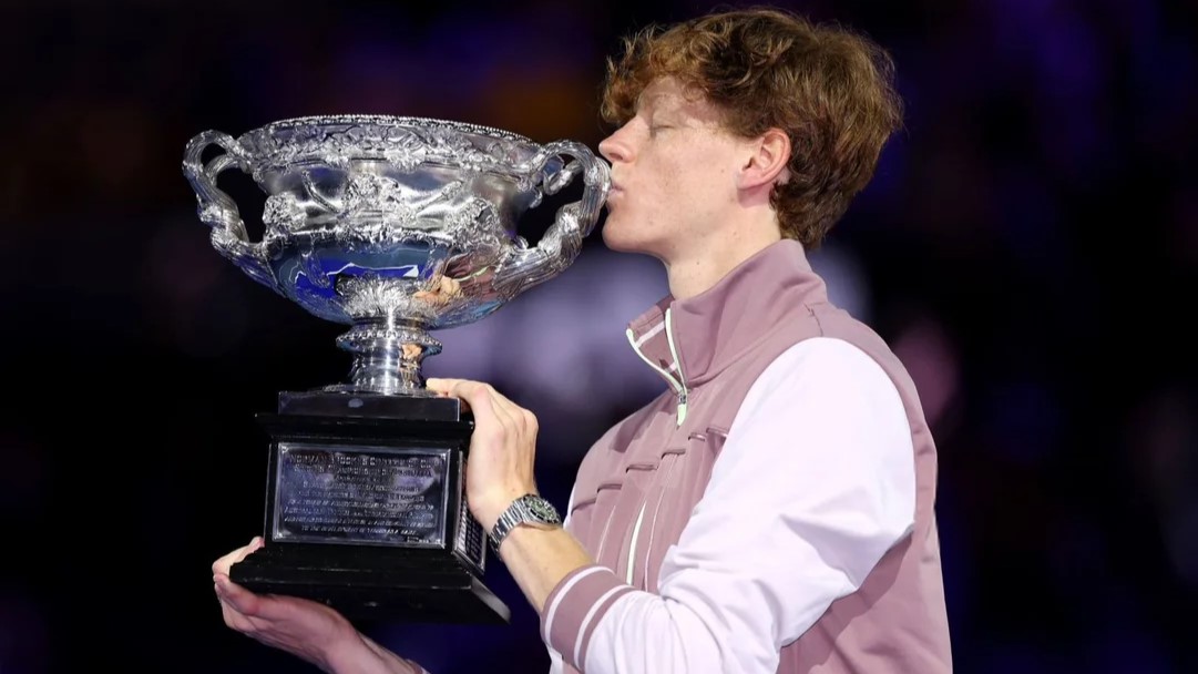 Sinner le dio vuelta un partido increíble a Medvedev y se consagró campeón en el Abierto de Australia