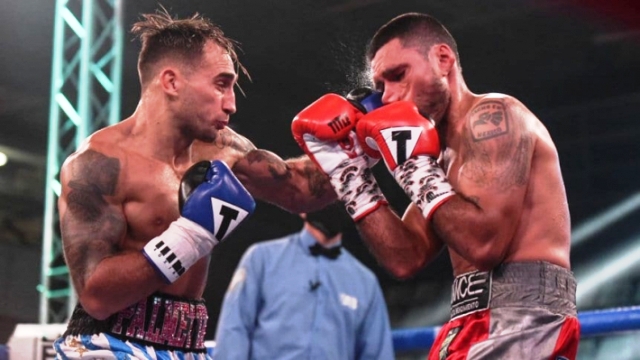 El demoledor cross de Alberto Palmetta para vencer por nocaut al mexicano José Herrera