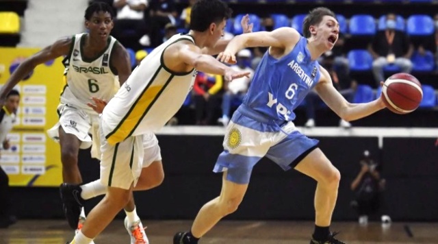 Argentina perdió ante Brasil la final del Sudamericano U18