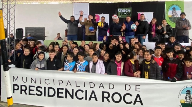 Presidencia Roca movió la pelota en el 1er zonal de "Chaco Juega" 
