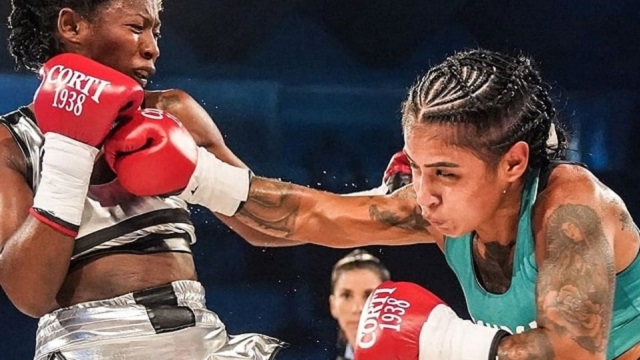 Meza demolió a Zúñiga y se consagró como la nueva campeona fedelatin mínimo AMB