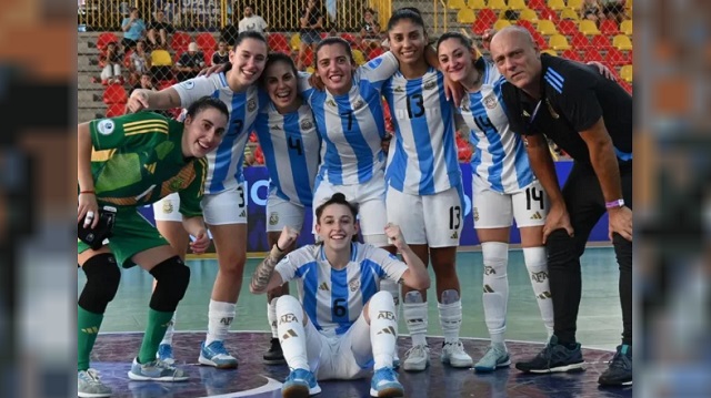 La Selección argentina de futsal femenino se clasificó a la final de la Copa América